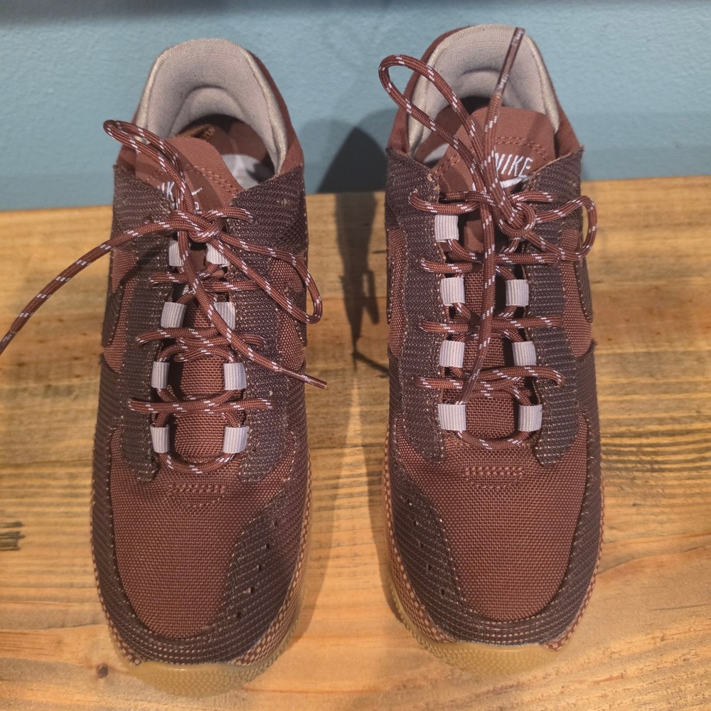 Nike Womens Air Force 1 Low Wild Dark Pony Sneakers FB2348-200 Size 9 - Picture 3 of 10